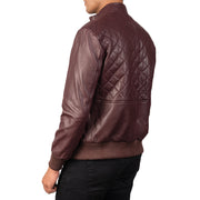Moda Blouson Bomber en Cuir pour Homme – Vue produit alternative 6