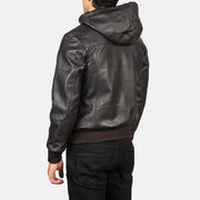
Nintenzo Blouson Bombardier en Cuir pour Homme – alternate product view 5