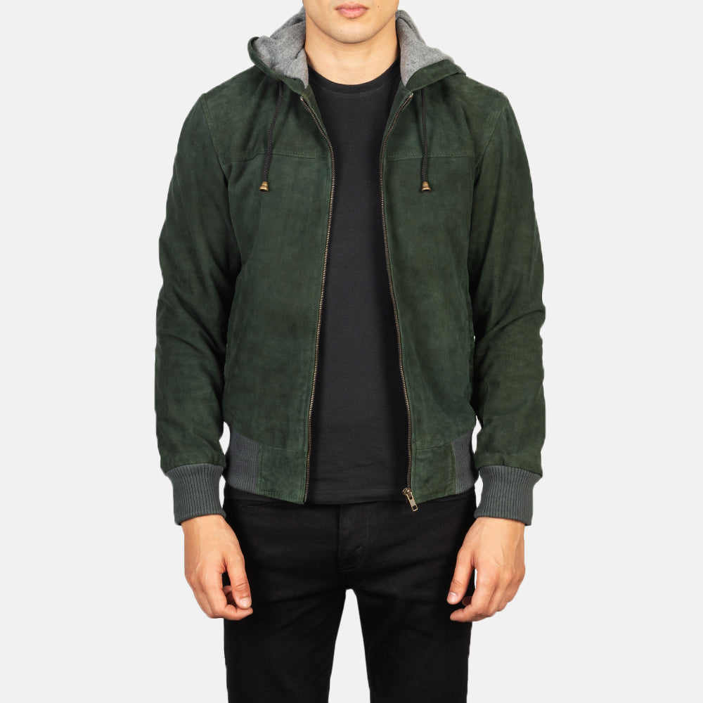 
Nintenzo Blouson Bombardier en Cuir pour Homme – alternate product view 1