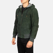 
Nintenzo Blouson Bombardier en Cuir pour Homme – alternate product view 2