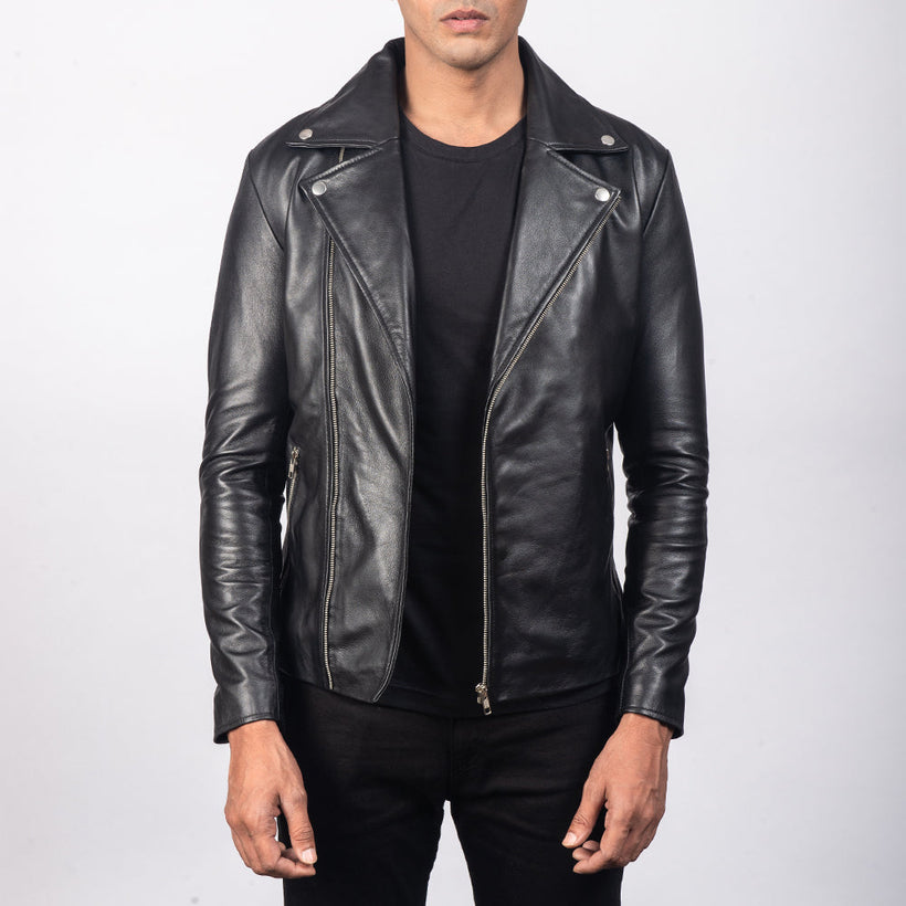 Noah Veste Motard en Cuir pour Homme
