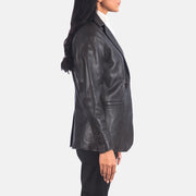 Norma Blazer en Cuir pour Femme – Vue produit alternative 5
