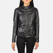 
Rumella Veste Motard en Cuir pour Femme – alternate product view 4