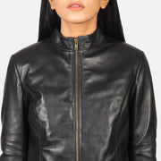 
Rumella Veste Motard en Cuir pour Femme – alternate product view 6
