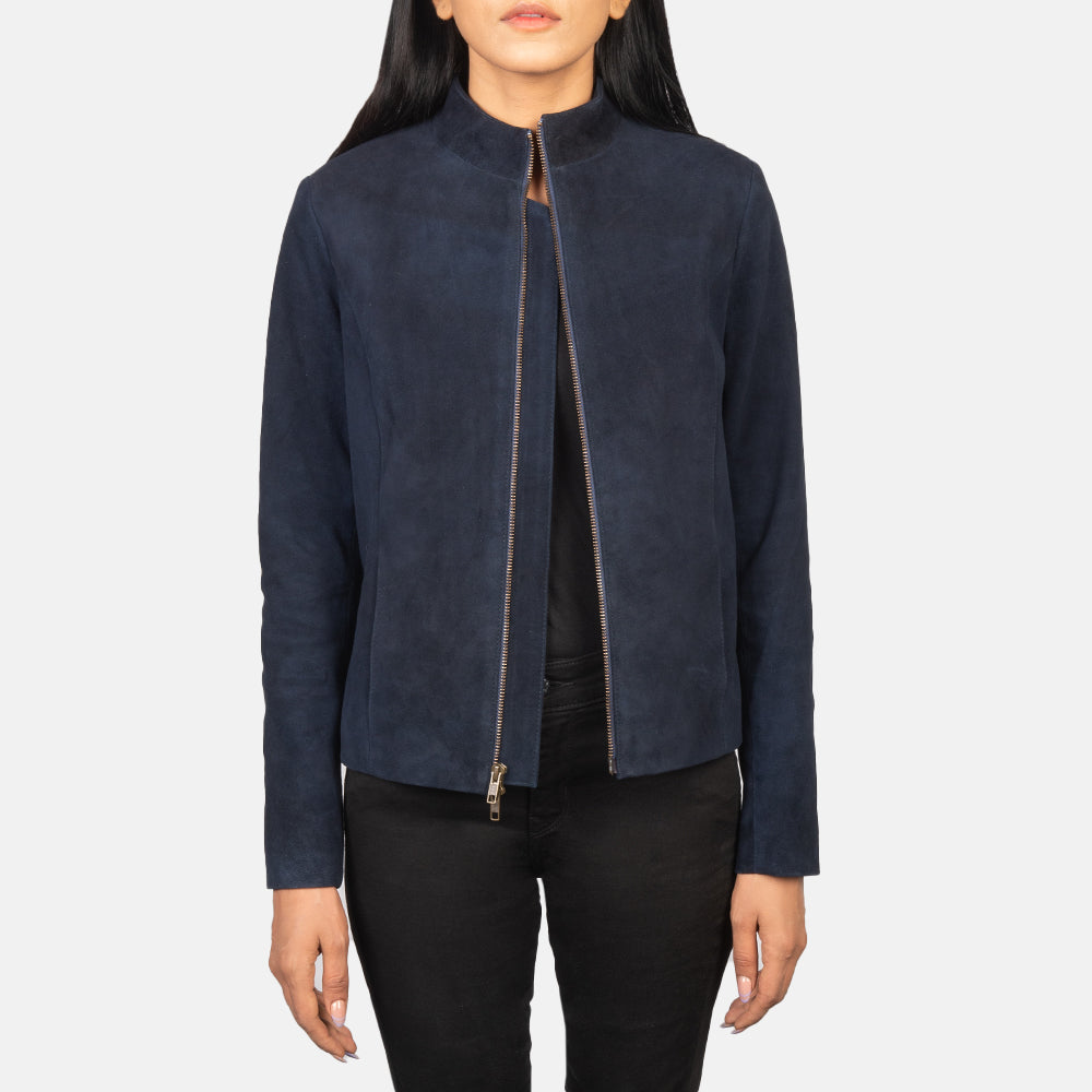 
Rumella Veste Motard en Cuir pour Femme – alternate product view 1