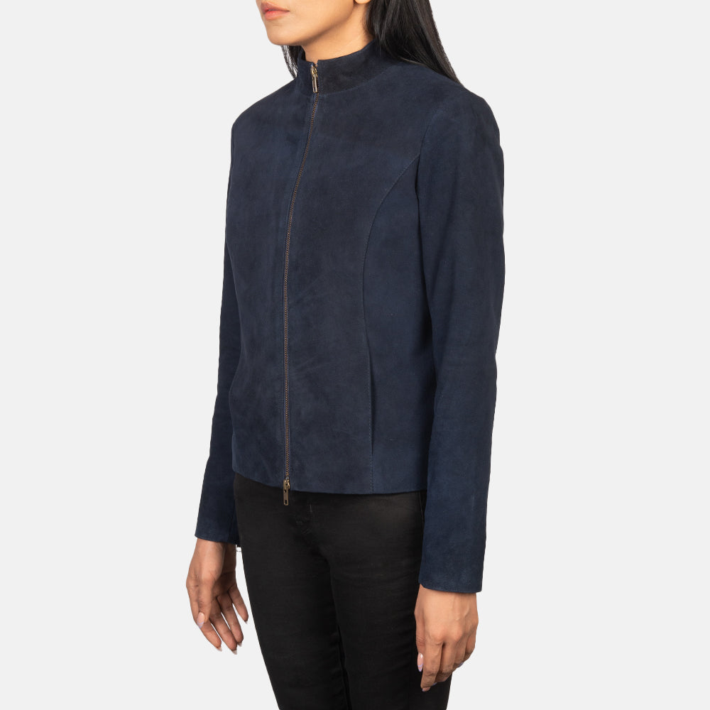 
Rumella Veste Motard en Cuir pour Femme – alternate product view 2