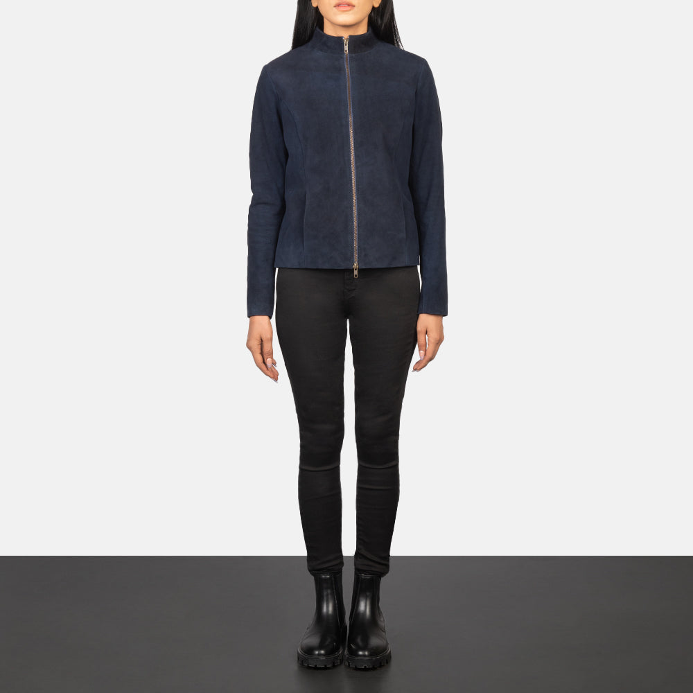 
Rumella Veste Motard en Cuir pour Femme – alternate product view 3