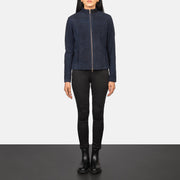 
Rumella Veste Motard en Cuir pour Femme – alternate product view 3