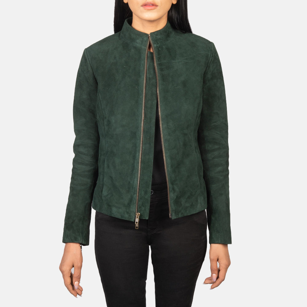 
Rumella Veste Motard en Cuir pour Femme – alternate product view 1