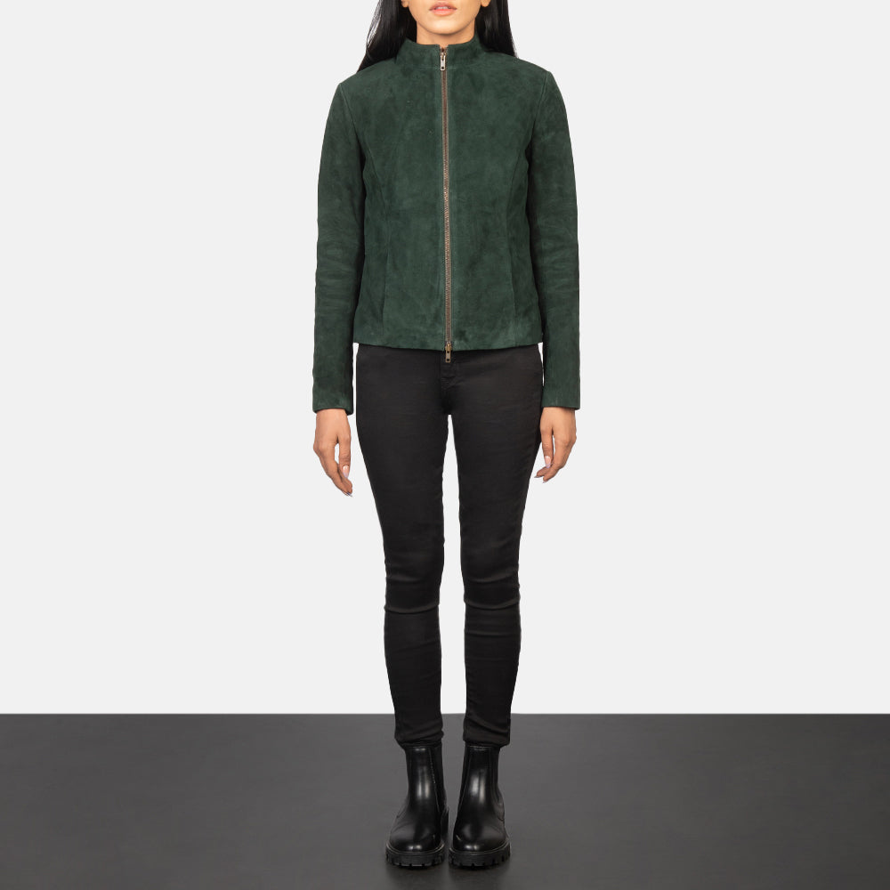 
Rumella Veste Motard en Cuir pour Femme – alternate product view 3