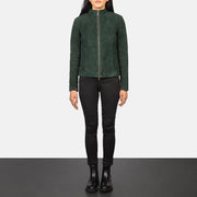 
Rumella Veste Motard en Cuir pour Femme – alternate product view 3