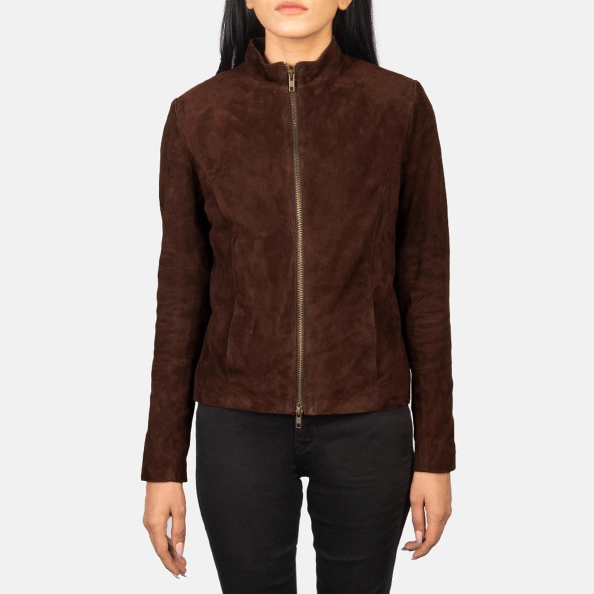 
Rumella Veste Motard en Cuir pour Femme – alternate product view 4
