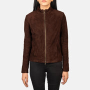 
Rumella Veste Motard en Cuir pour Femme – alternate product view 4