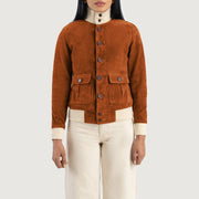 
Sasha A1 Blouson Bombardier en Cuir pour Femme – alternate product view 4