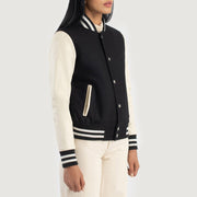 Savant Varsity Veste en Cuir pour Femme – Vue produit alternative 2