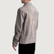 
Authentic Goatskin Suede with Suede Finish Grain Texture & Heavy-Duty Seam Stitching Detail