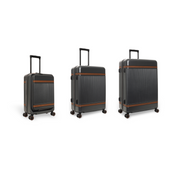 
Urban Graphite Suitcase Set Front Pocket Zuna pour Femme pour Femme, front view
