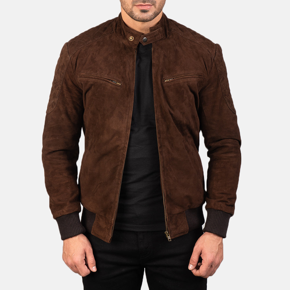 
Sven Blouson Bombardier en Cuir pour Homme – alternate product view 1
