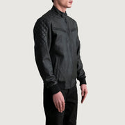
Sven Blouson Bombardier en Cuir pour Homme – alternate product view 2