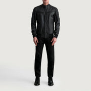 
Sven Blouson Bombardier en Cuir pour Homme – alternate product view 4