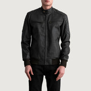 
Sven Blouson Bombardier en Cuir pour Homme – alternate product view 3