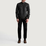 
Sven Blouson Bombardier en Cuir pour Homme – alternate product view 4