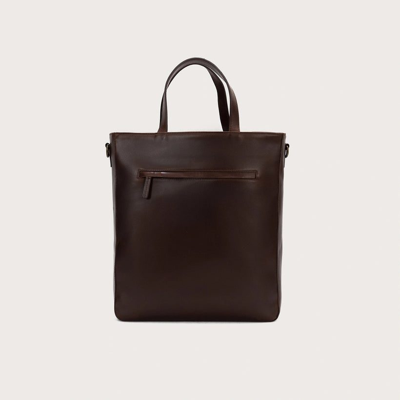 The Poet Sac cabas en cuir
