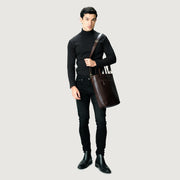 
Vue intérieure Showing Dedicated Padded Laptop Sleeve & Multi-Compartment Organization