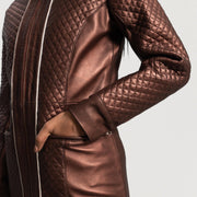 Vue intérieure Showing Doublure en viscose matelassée &amp; Deux poches intérieures