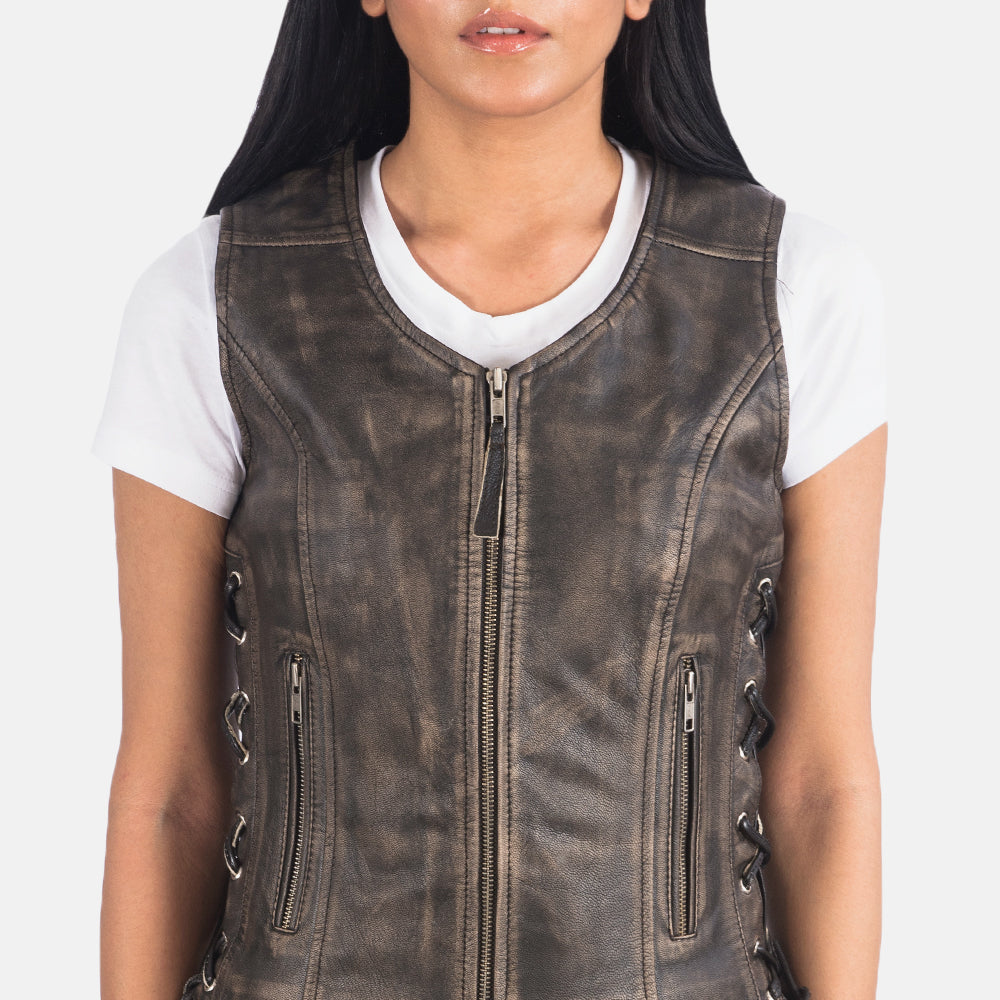 
Vue intérieure Showing Quilted Polyester Lining & Deux poches intérieures fonctionnelles