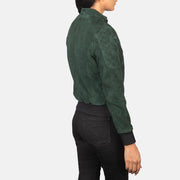 
Zenna Blouson Bombardier en Cuir pour Femme – alternate product view 5